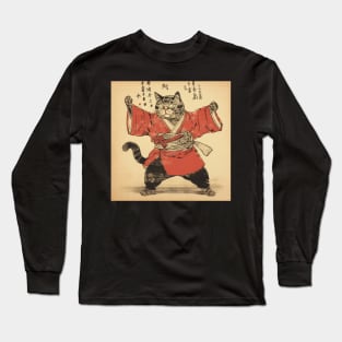 Edo cat Long Sleeve T-Shirt